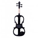 4/4 Electric Silent Violin   Case   Bow   Rosin  Headphone   Connecting Line V-0