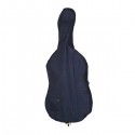 4/4 Wood Cello   Bag   Bow   Rosin   Bridge Black