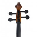 4/4 Acoustic Cello   Case   Bow   Rosin Wood Color